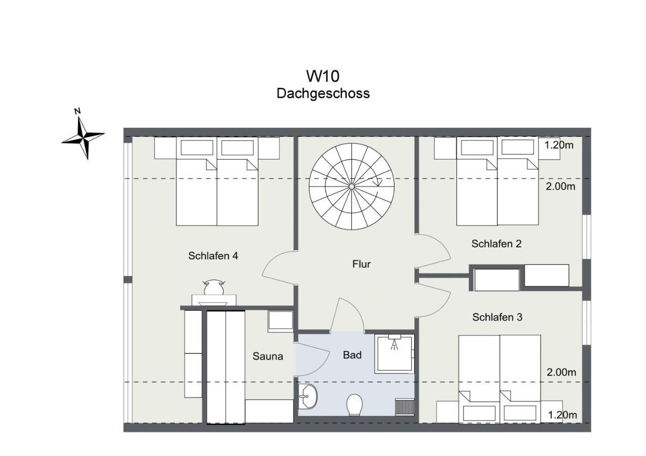 Ferienhaus Wiesengefluester W10 - Mit Sauna, Kamin Und Garten Röbel Екстериор снимка