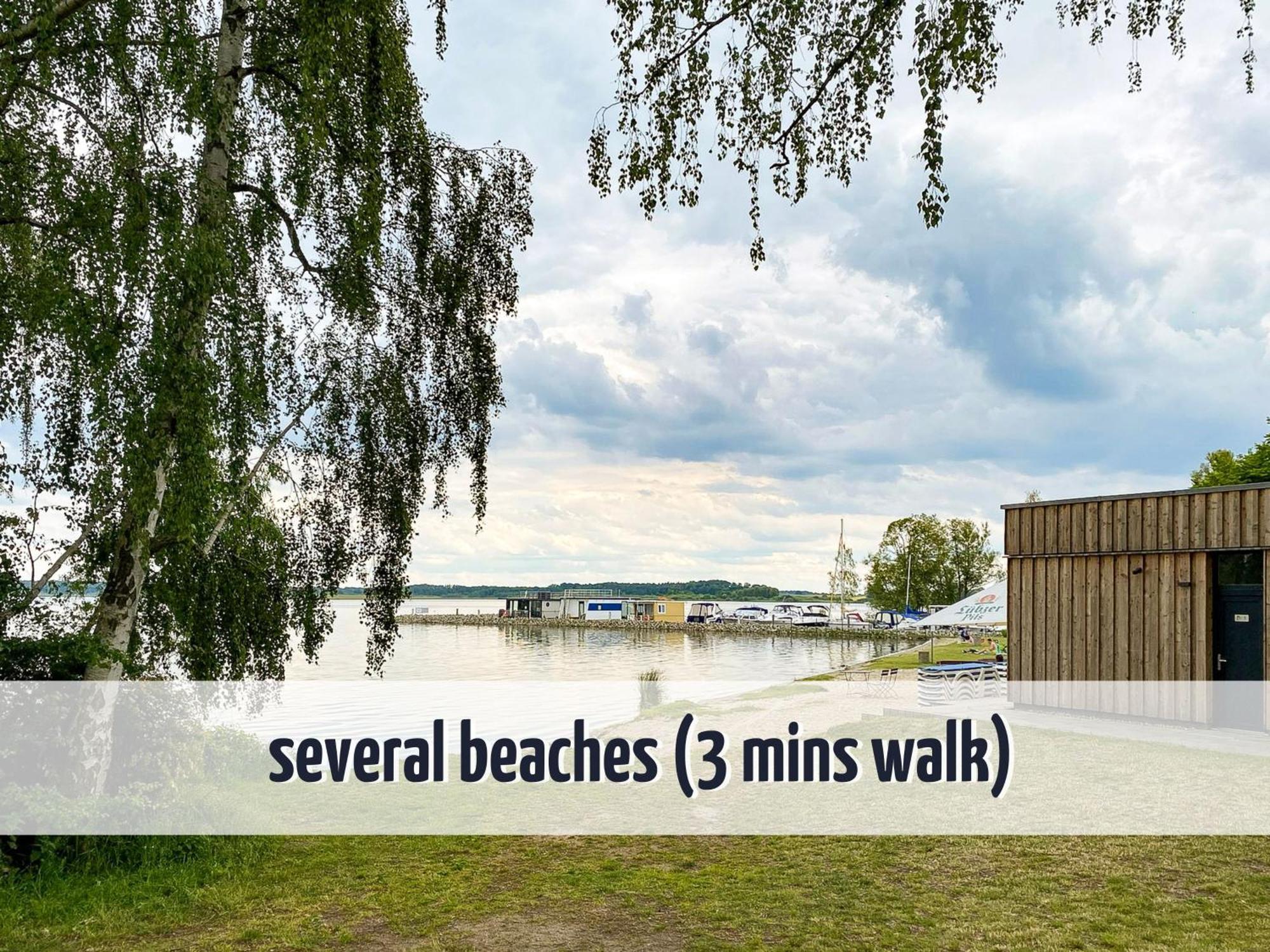 Ferienhaus Wiesengefluester W10 - Mit Sauna, Kamin Und Garten Röbel Екстериор снимка